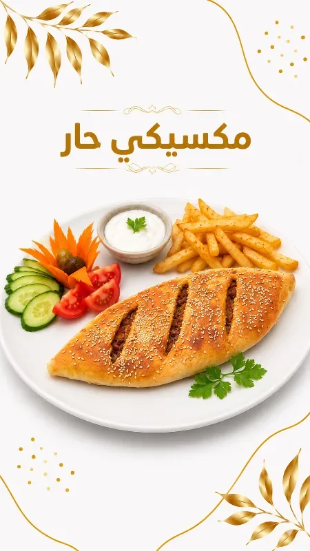ساندويتش دجاج مكسيكي