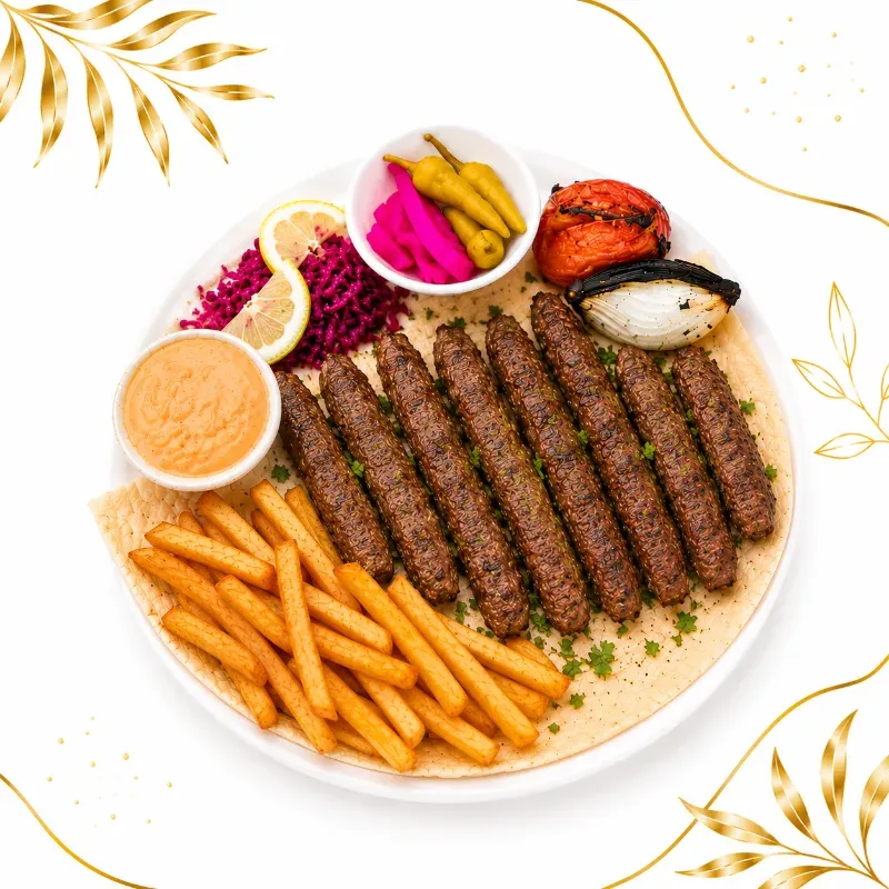 وجبة كباب عربي