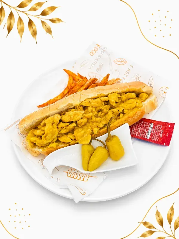ساندويتش دجاج بالكاري
